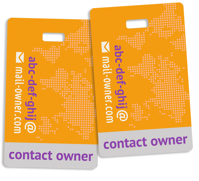 image of large returnably tag